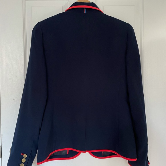 BNWT Tommy Hilfiger Piped Trim Blazer (0) - Picture 4 of 5